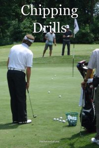 Golf chipping drills to improve your short game.