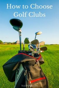 Header image for article on how to choose golf clubs