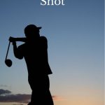 Golfer practising how to hit a fade shot