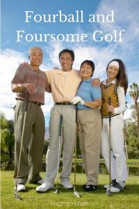An introduction to the four ball and foursome golf formats and rules